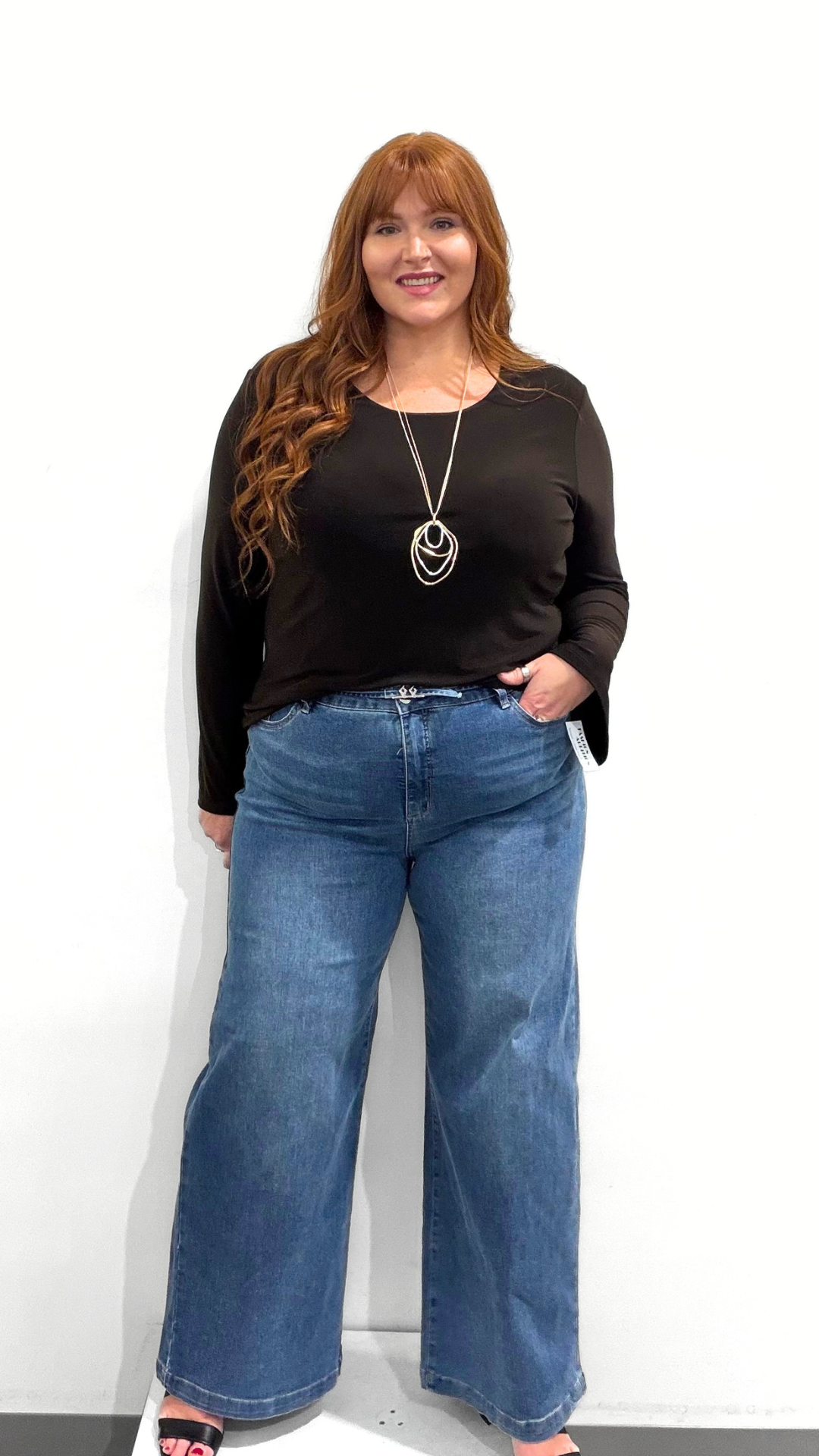 Frank Lyman Jean with Belt