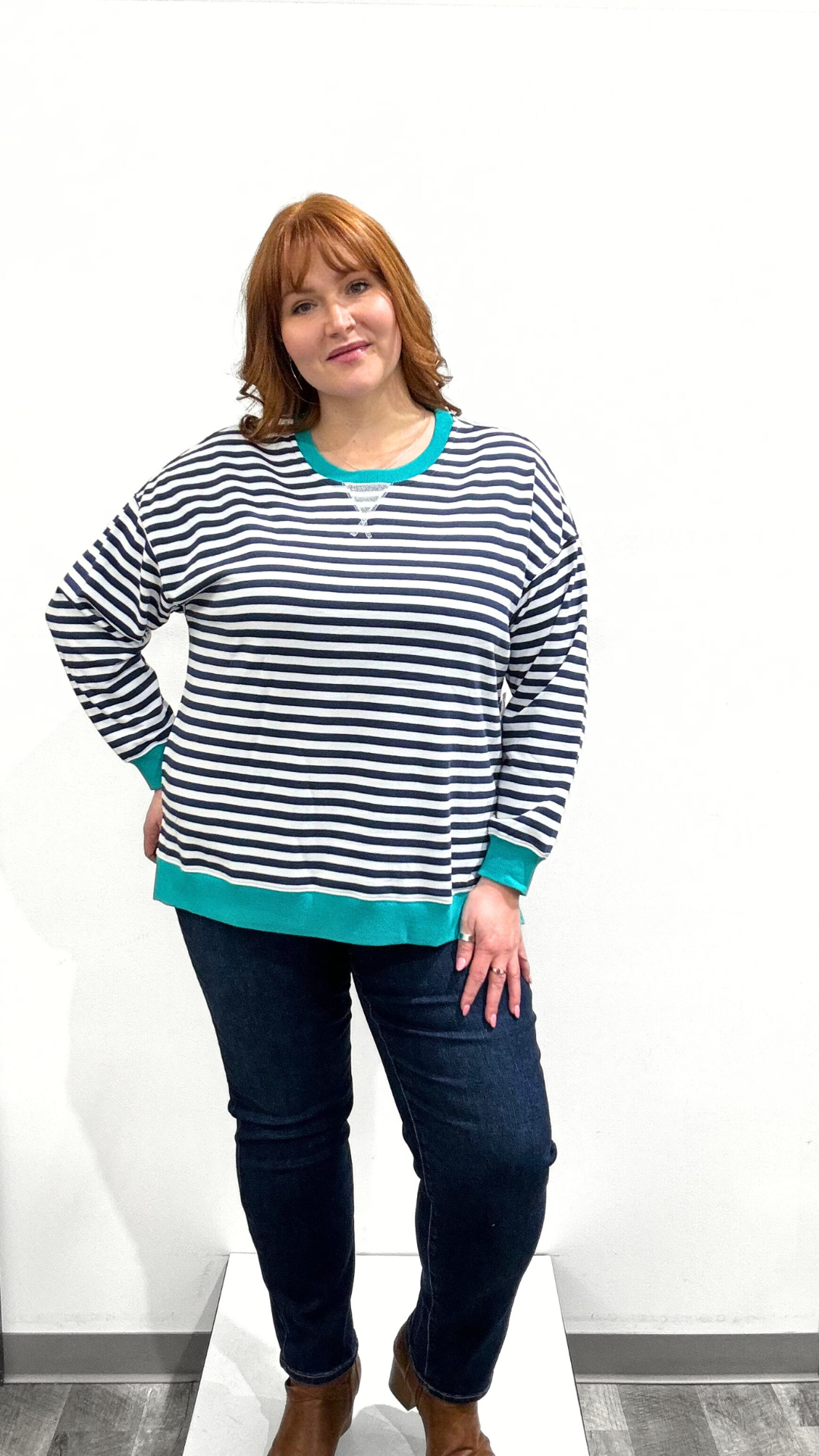 Tribal Crew Neck Sweatshirt
