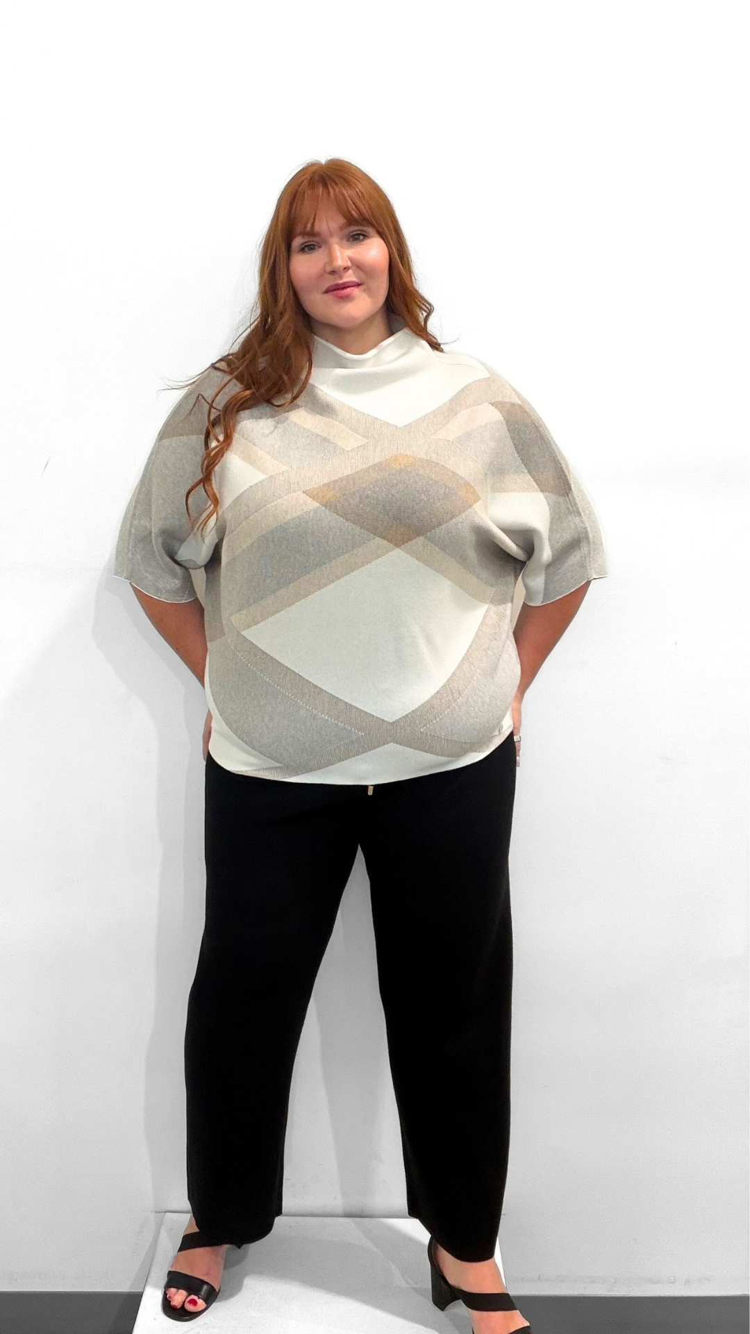 Joseph Ribkoff Mock Sweater