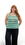 Tribal Sleeveless Stripe Tank