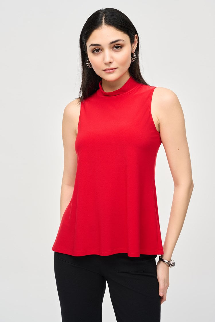 Joseph Ribkoff Sleeveless Mock Neck