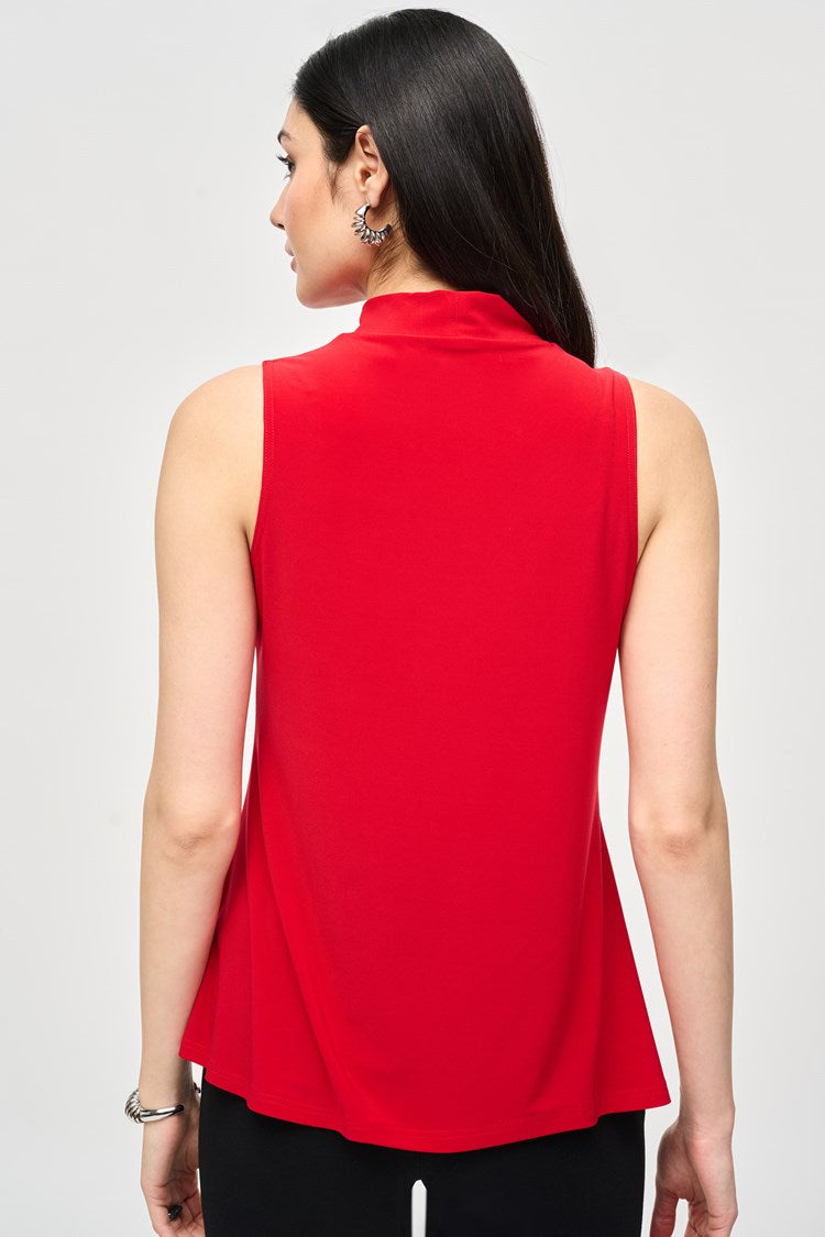 Joseph Ribkoff Sleeveless Mock Neck