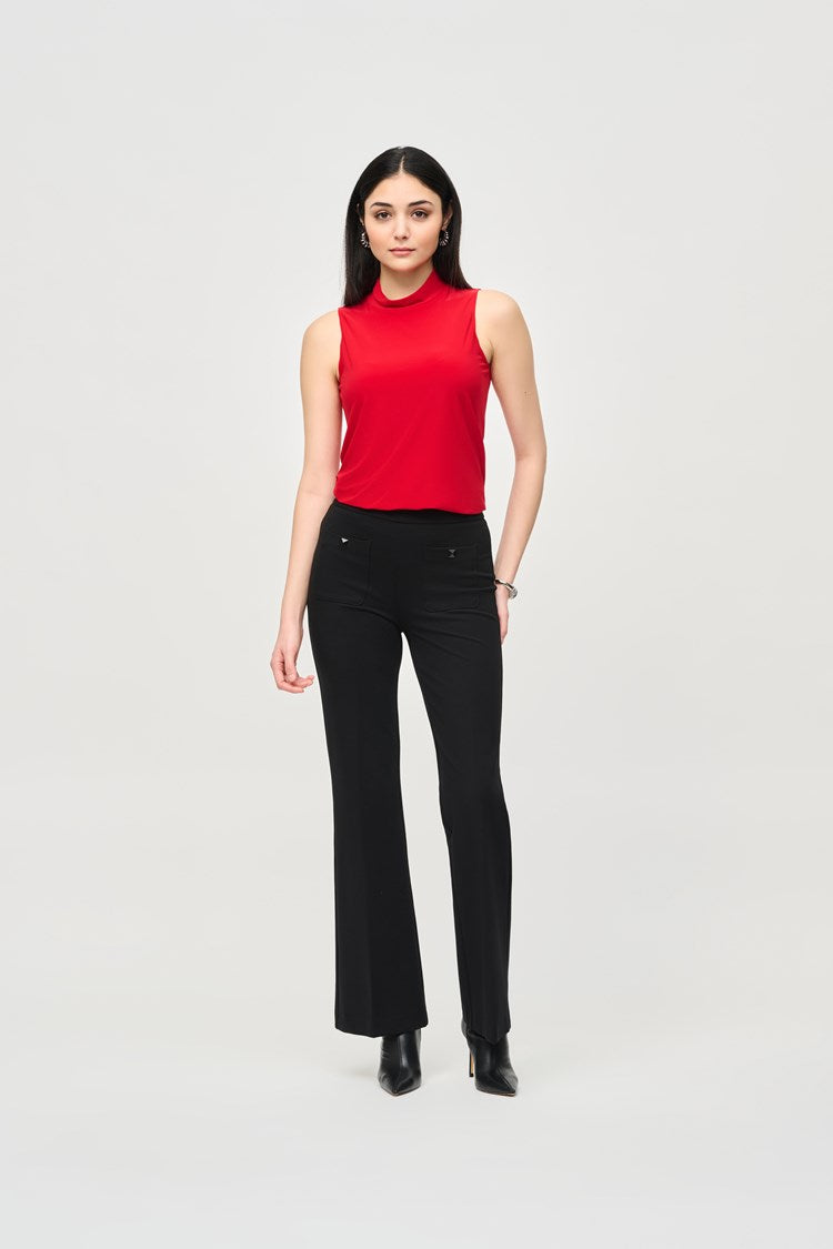 Joseph Ribkoff Sleeveless Mock Neck