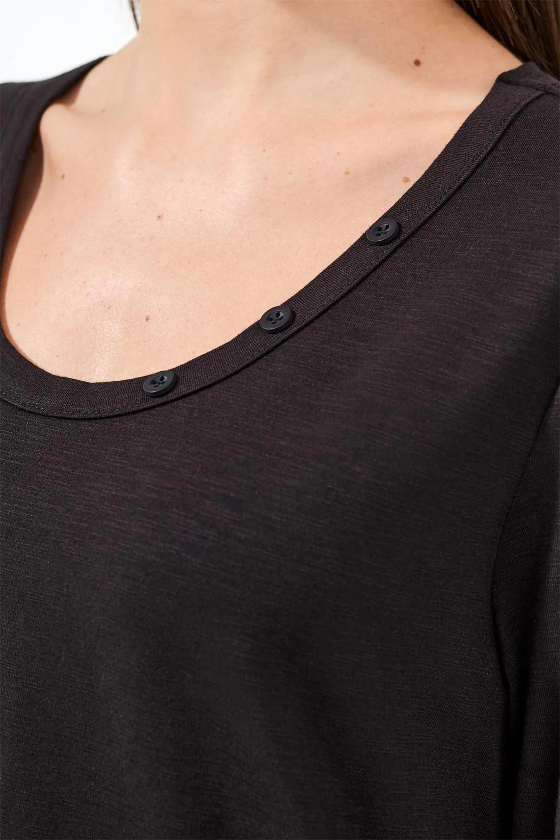 Tribal Scoop Neck Top