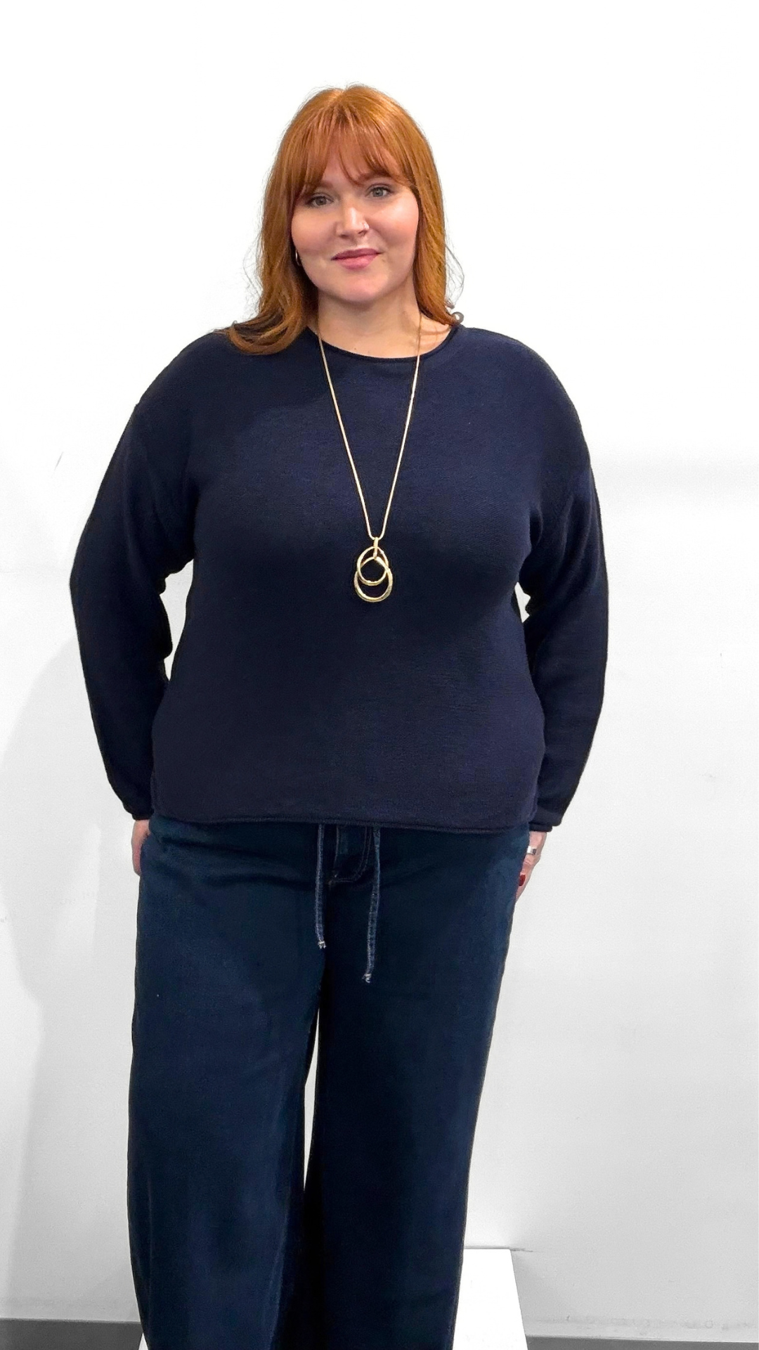 Orientique Cotton Slub Sweater