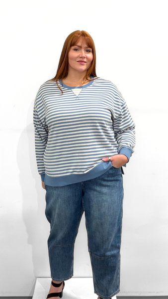 Tribal Stripe Sweatshirt