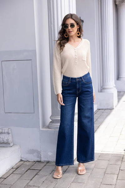 Orange Clara Wide Leg