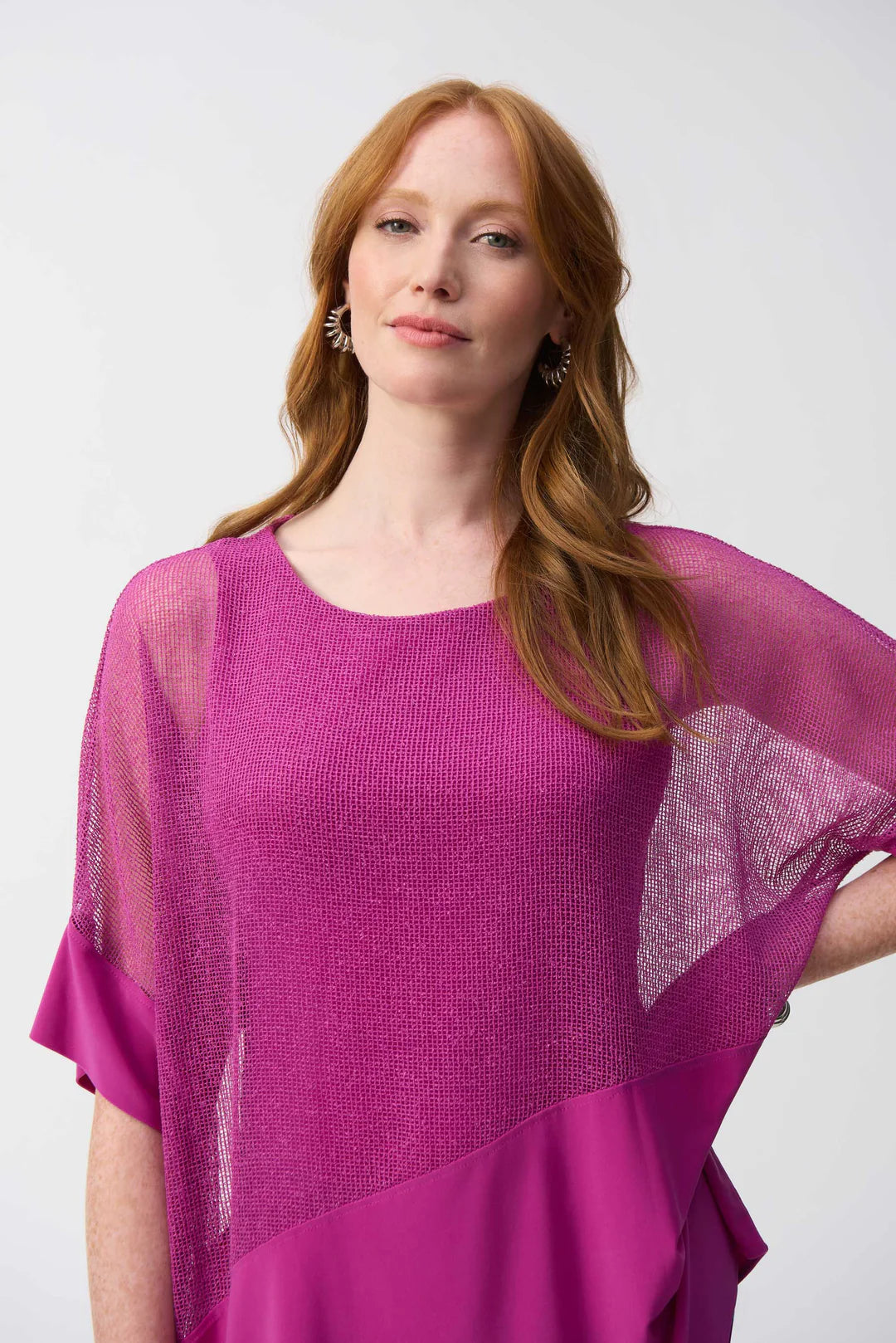 Joseph Ribkoff Mesh Silky Top