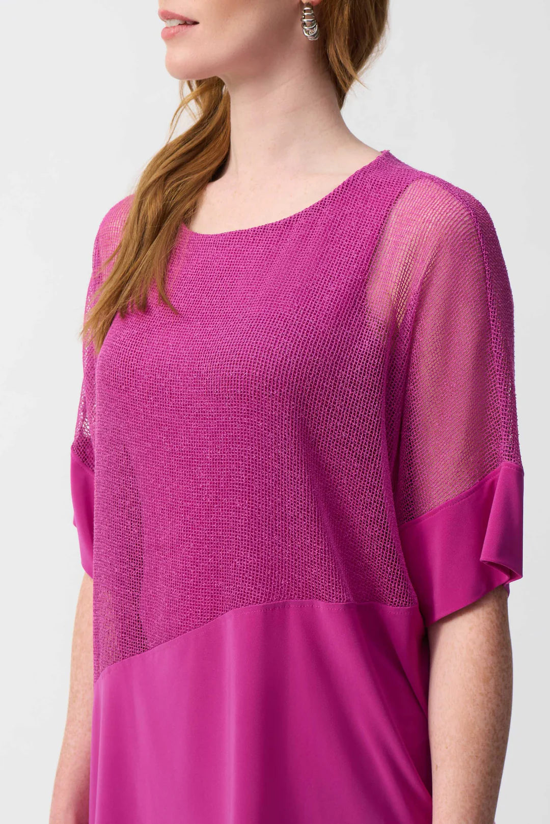 Joseph Ribkoff Mesh Silky Top