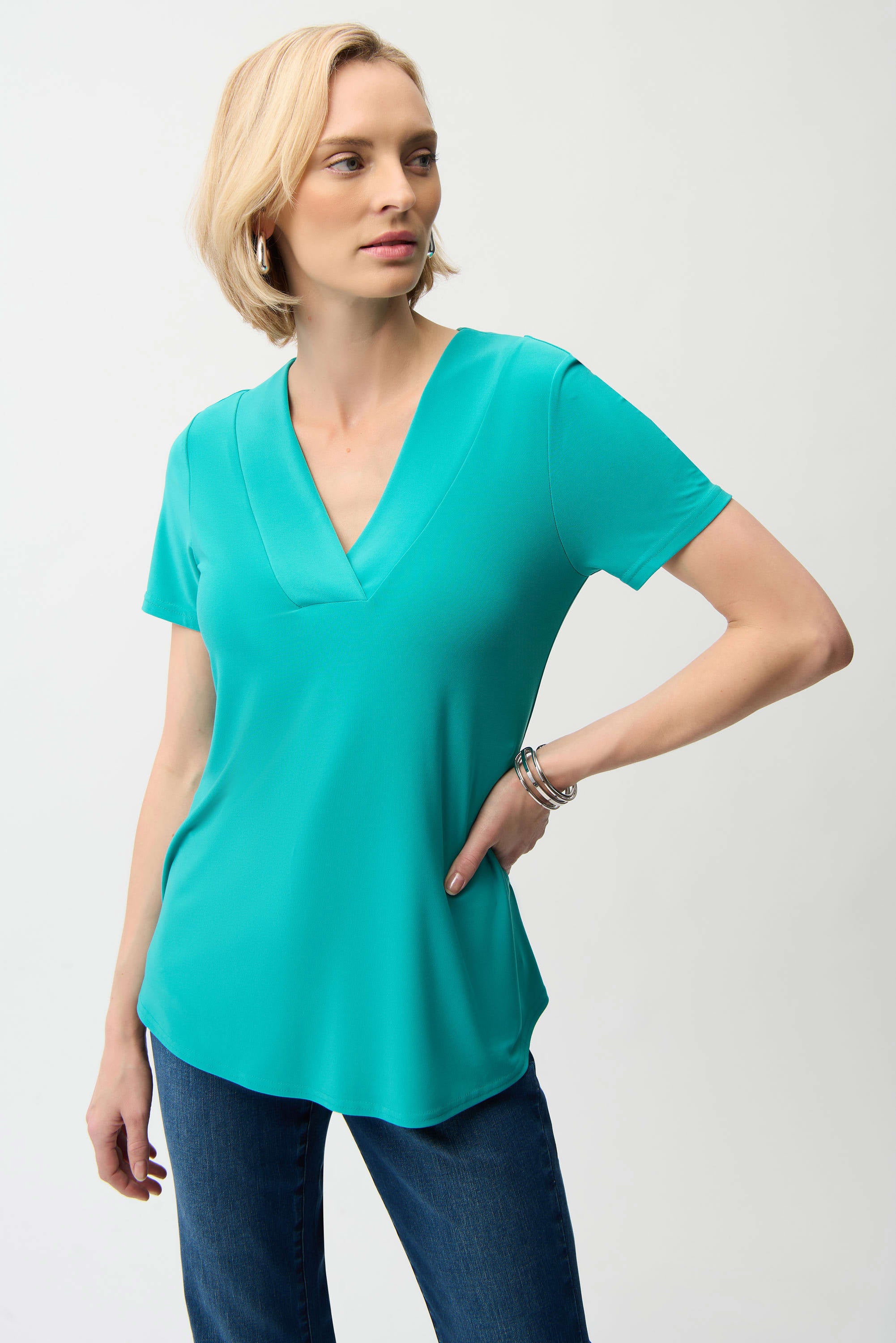 Joseph Ribkoff V-Neck Tunic