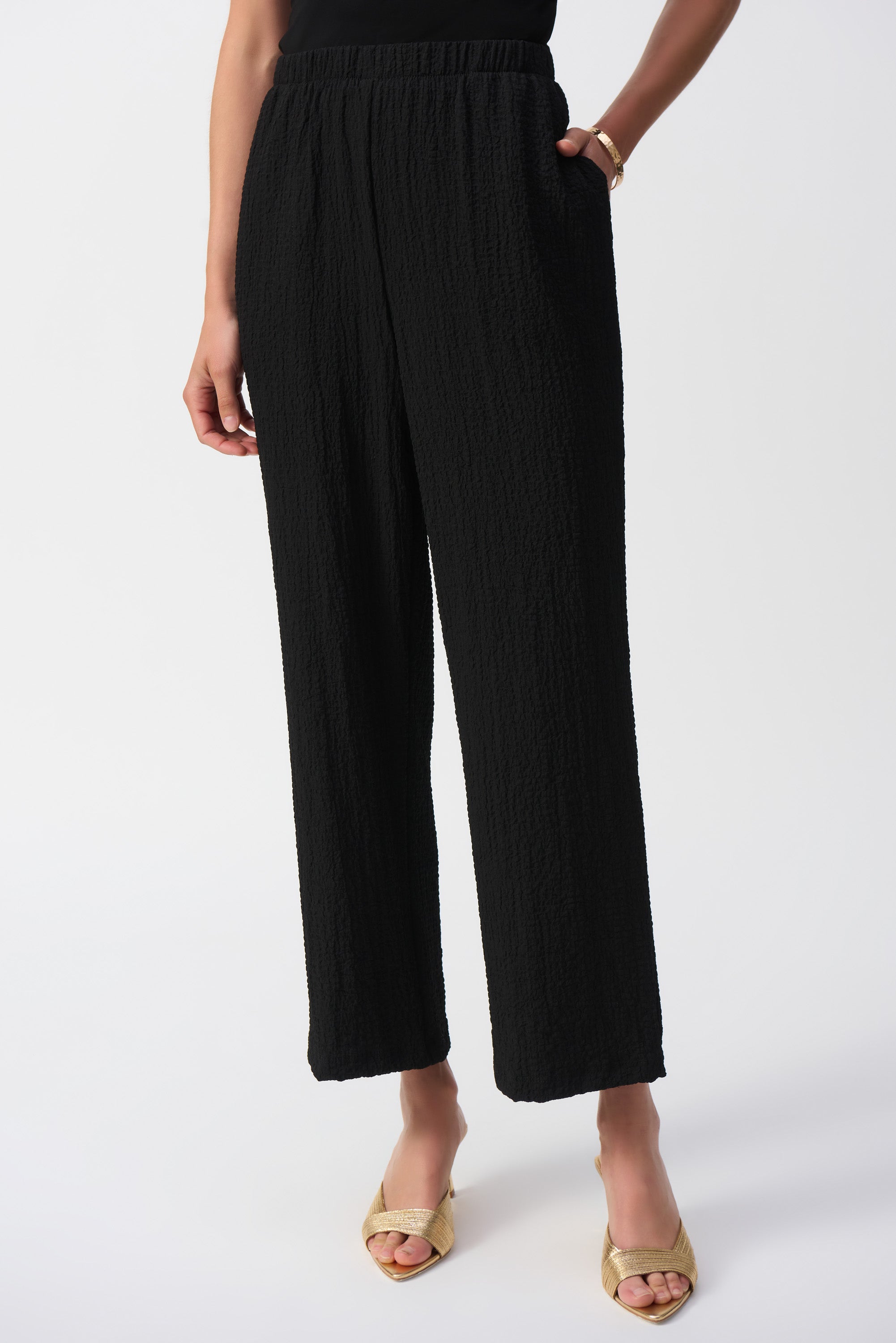 Joseph Ribkoff Wide Leg Pull-on Pant