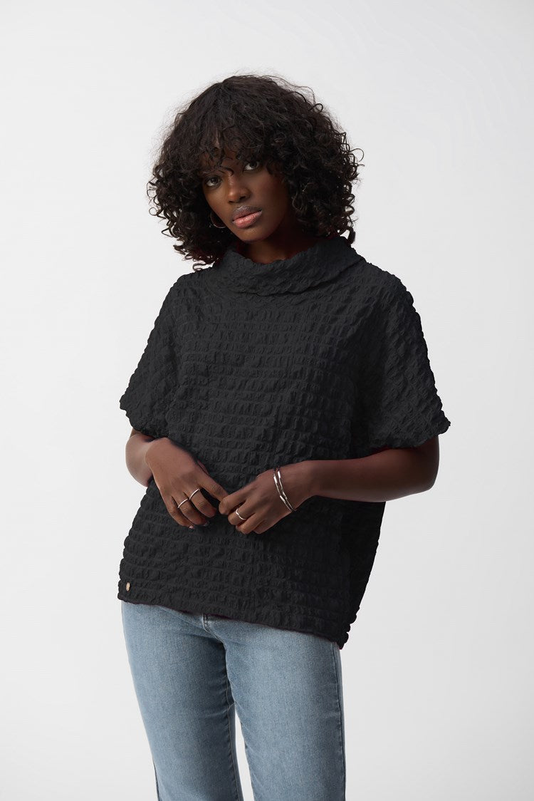 Joseph Ribkoff Jacquard Boxy Top