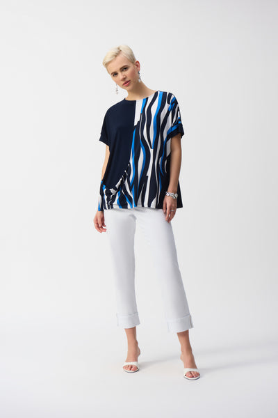 Spring 2025 Joseph Ribkoff Boxy Top