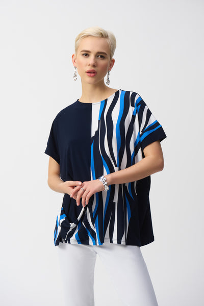 Spring 2025 Joseph Ribkoff Boxy Top