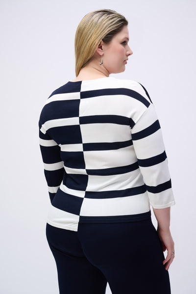 Joseph Ribkoff V-Neck Sweater