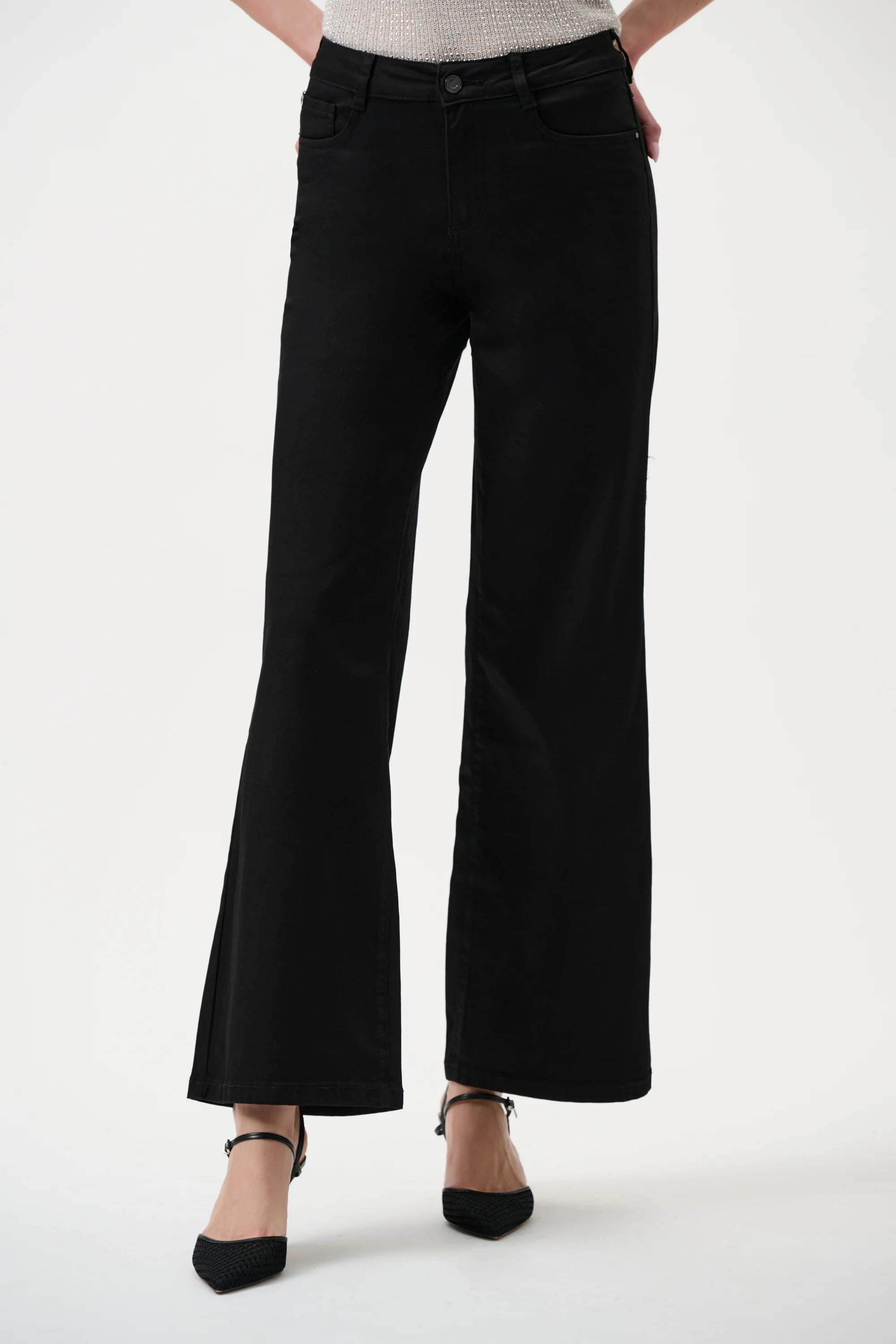 Joseph Ribkoff Wide Leg Jean