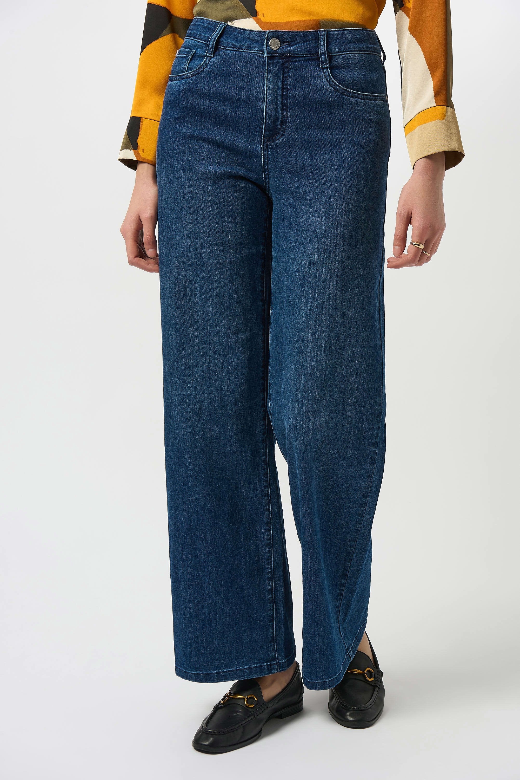Joseph Ribkoff Wide Leg Jean