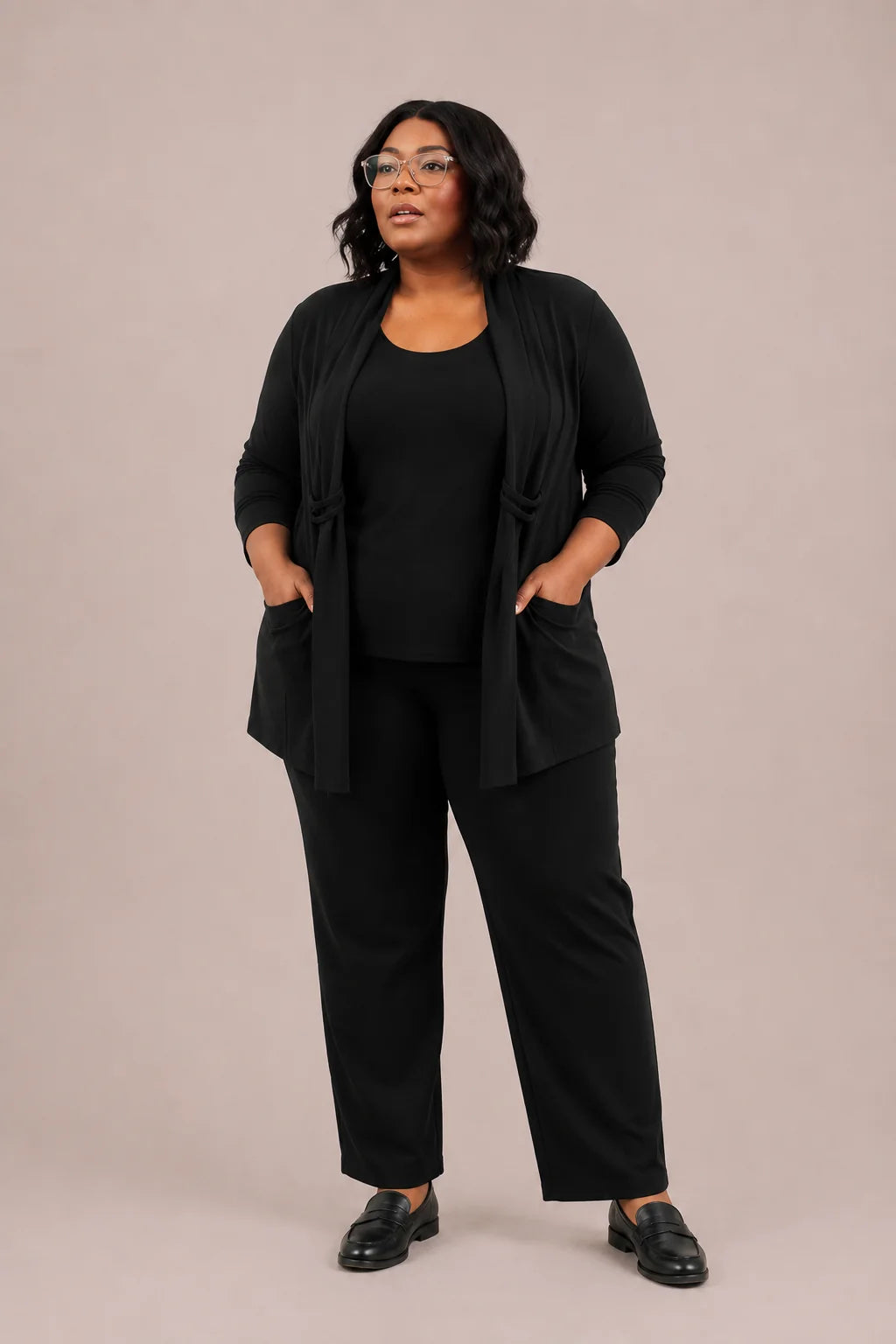 Sympli Double Loop Cardi