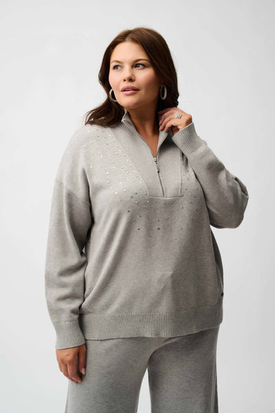 Joseph Ribkoff Zip Top