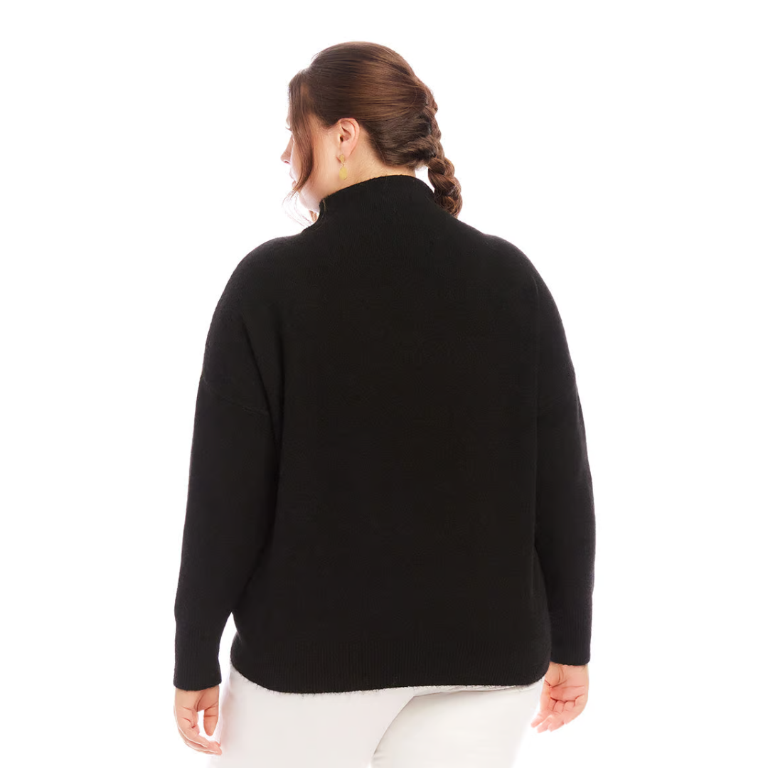 Karen Kane Mock Neck Sweater