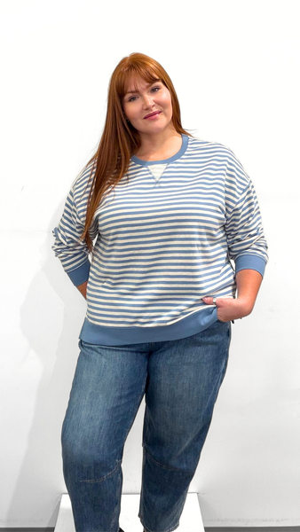 Tribal Stripe Sweatshirt