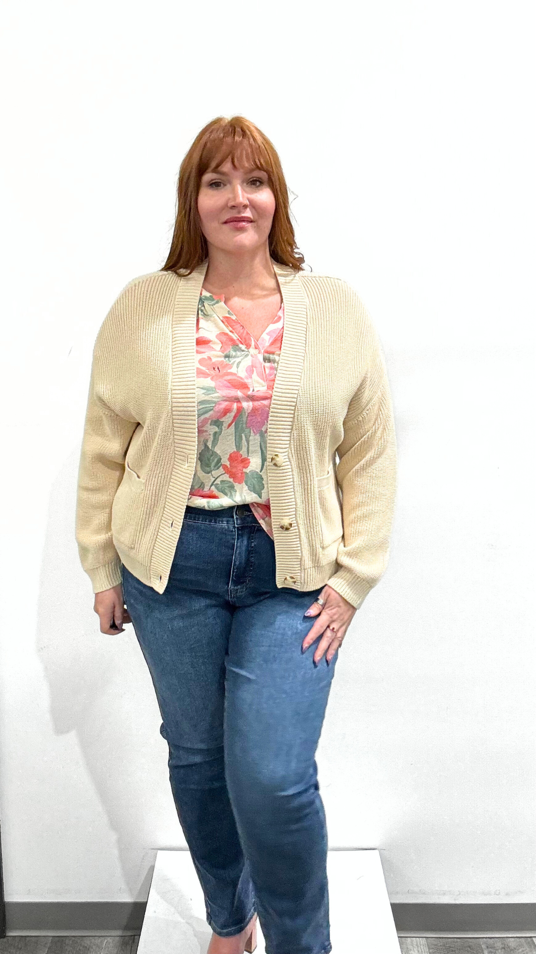 Tribal Long Sleeve Sweater Cardigan