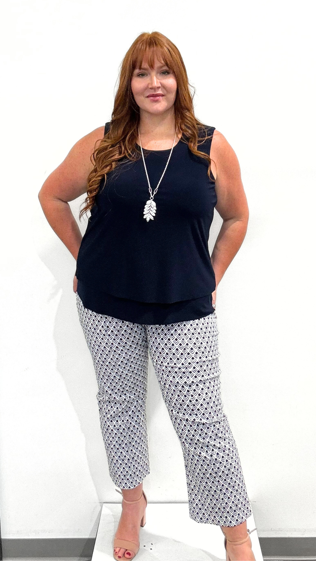 Joseph Ribkoff Layered Tank