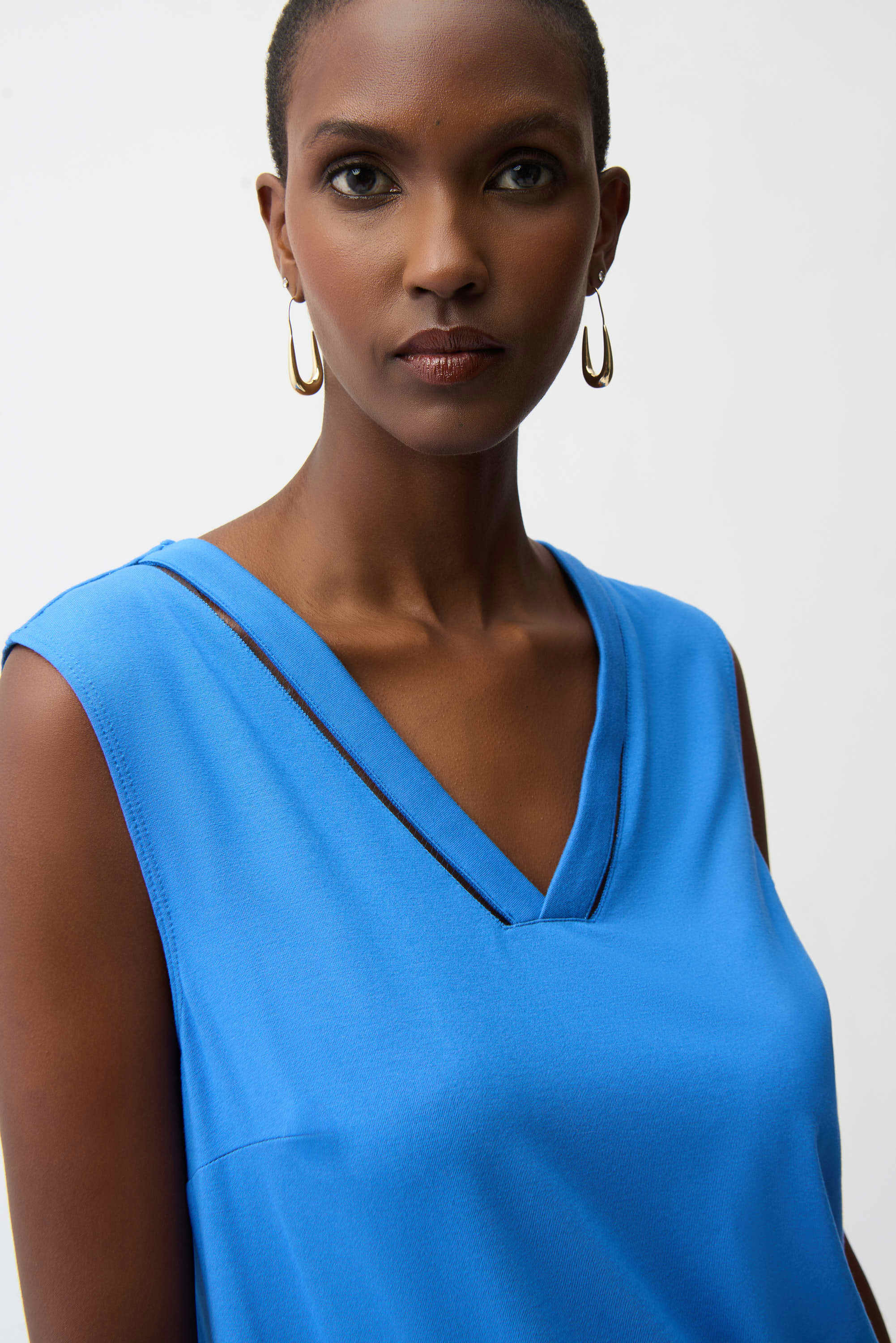 Joseph Ribkoff V-Neck Tank