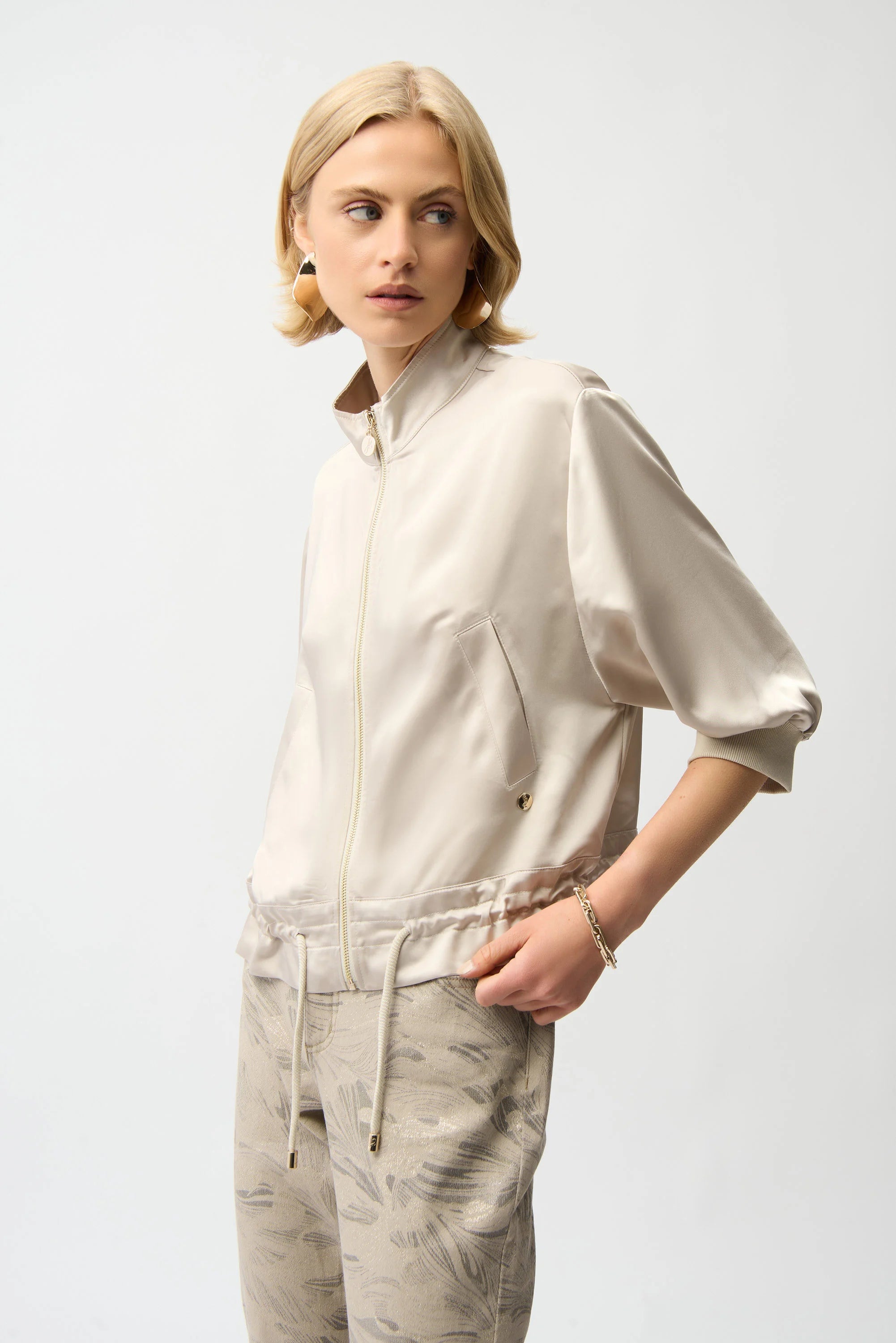 Joseph Ribkoff Satin Jacket