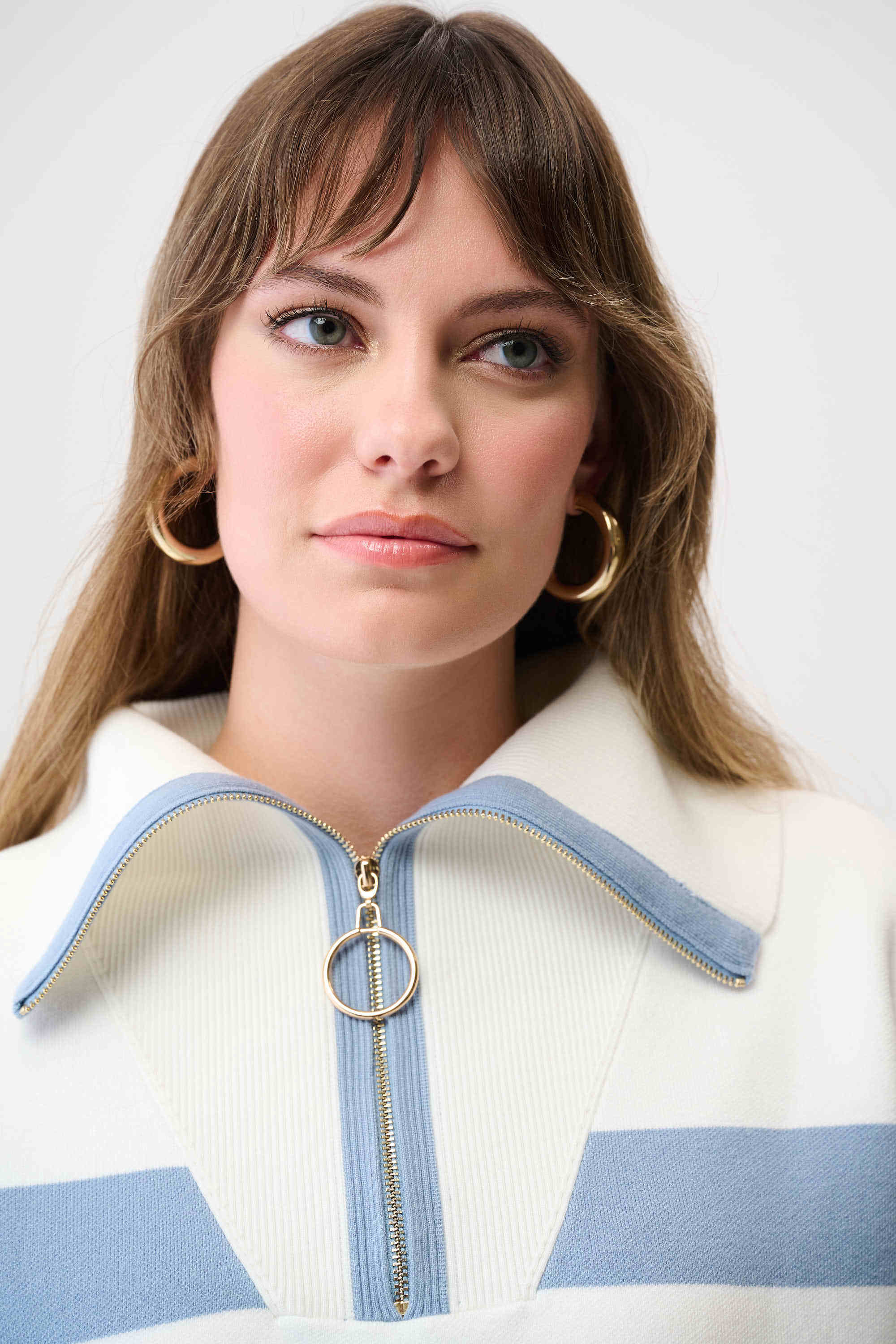 Joseph Ribkoff Zip Sweater