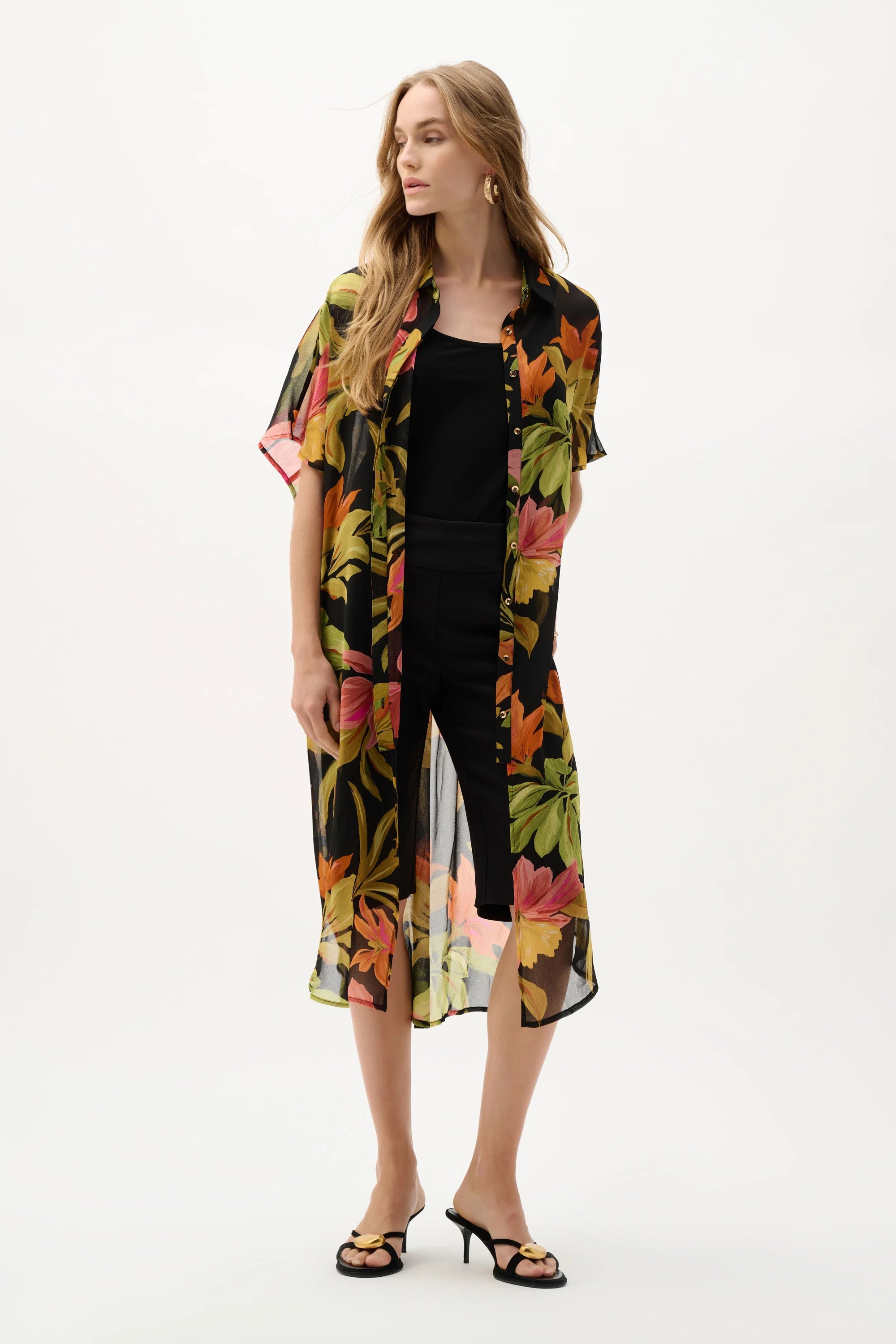 Joseph Ribkoff Chiffon Blouse