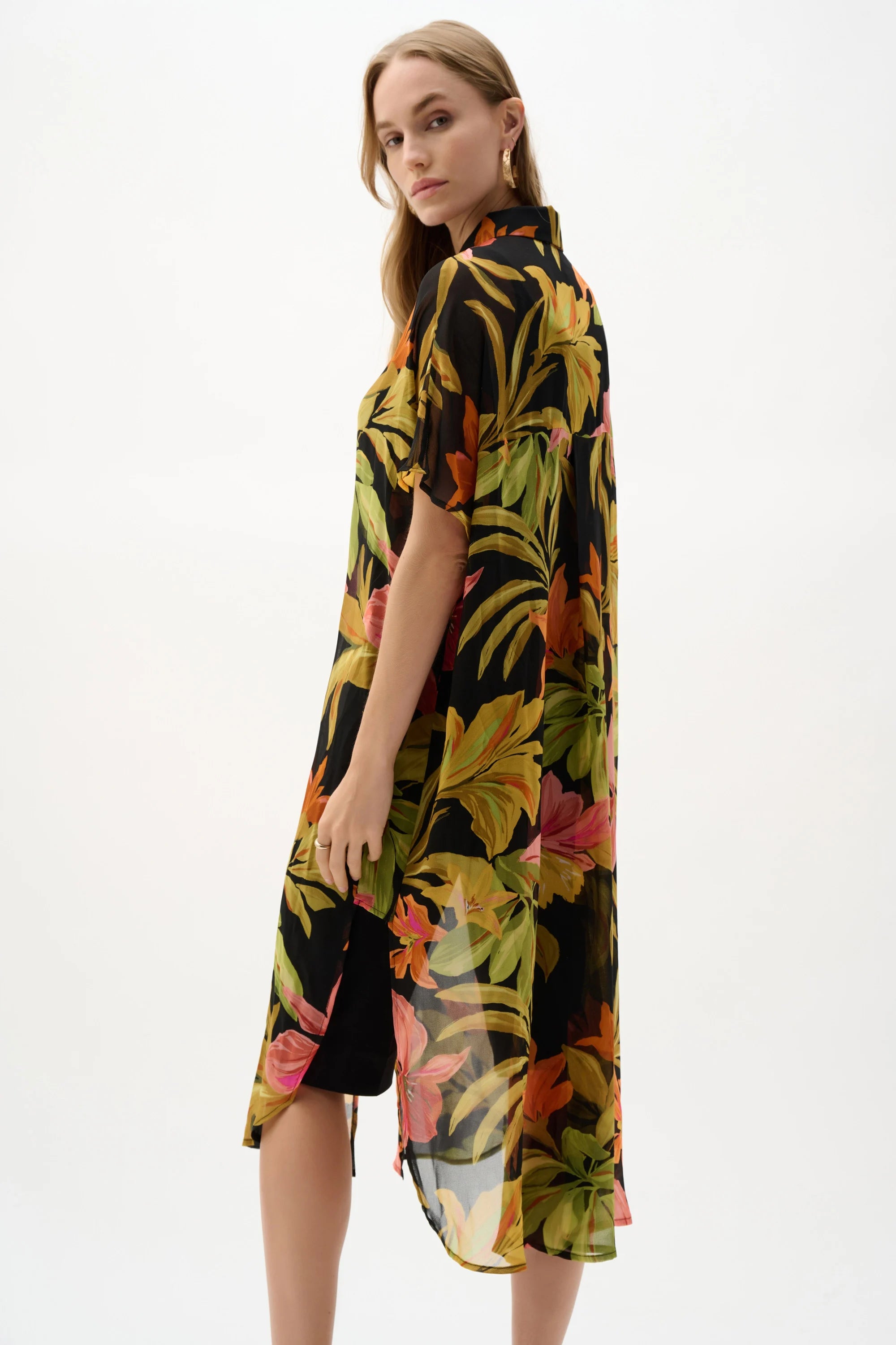 Joseph Ribkoff Chiffon Blouse