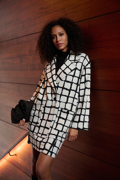 Joseph Ribkoff Notched Collar Coat