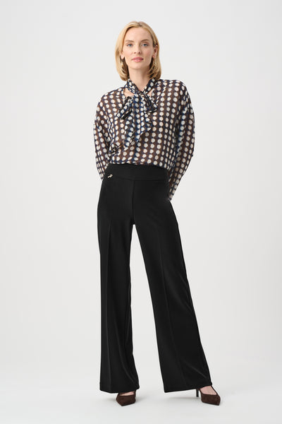 Joseph Ribkoff Wide Leg Pull On Pant