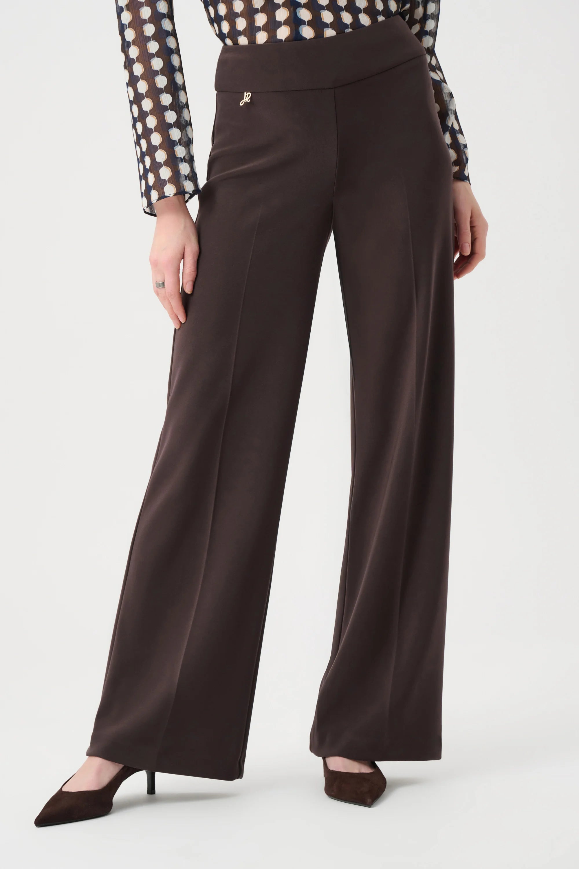 Joseph Ribkoff Wide Leg Pull On Pant