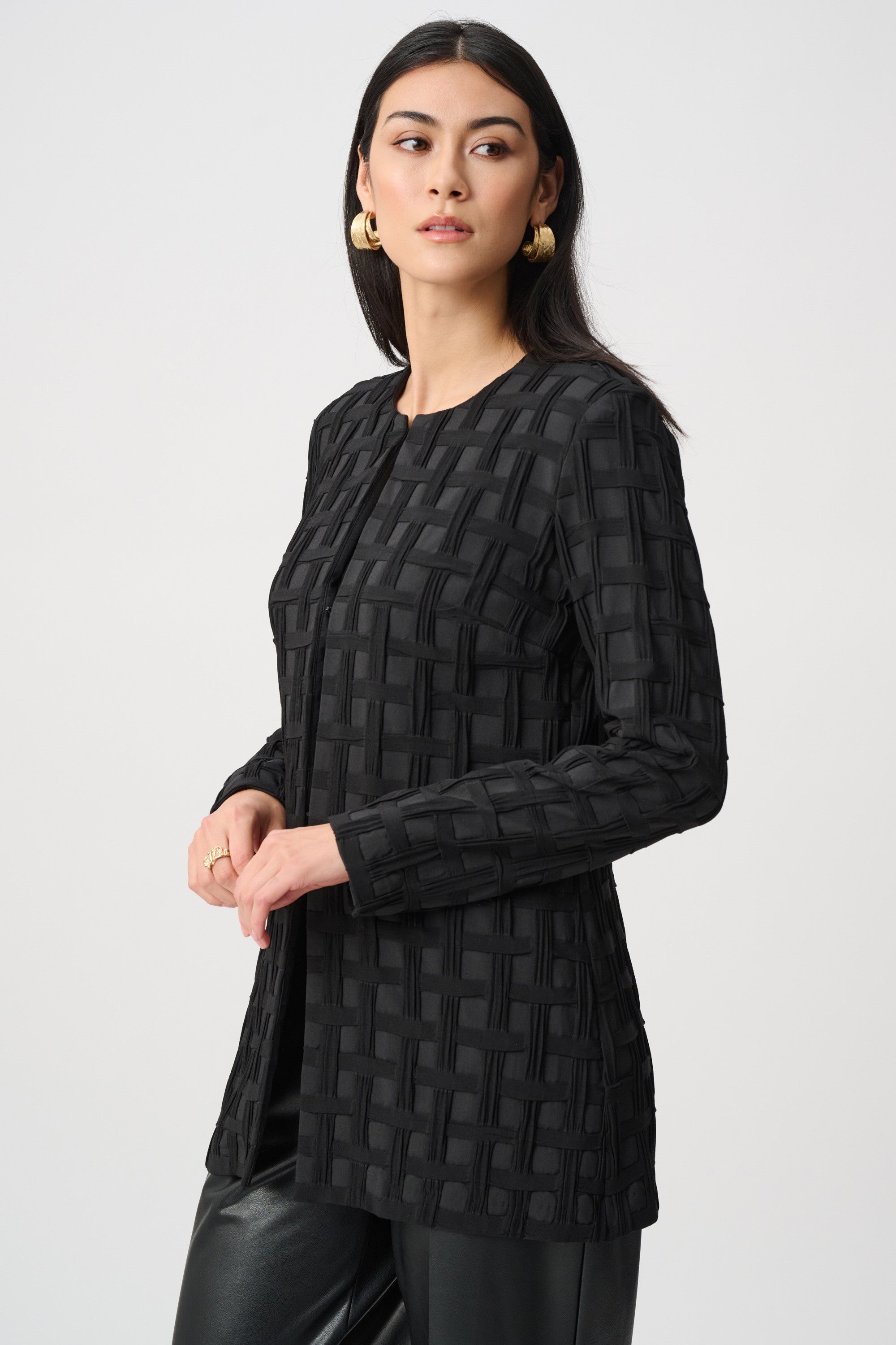 Joseph Ribkoff Jacquard Jacket