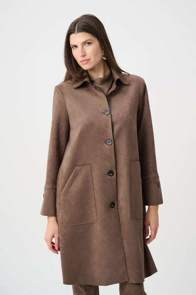 Joseph Ribkoff Suede Coat