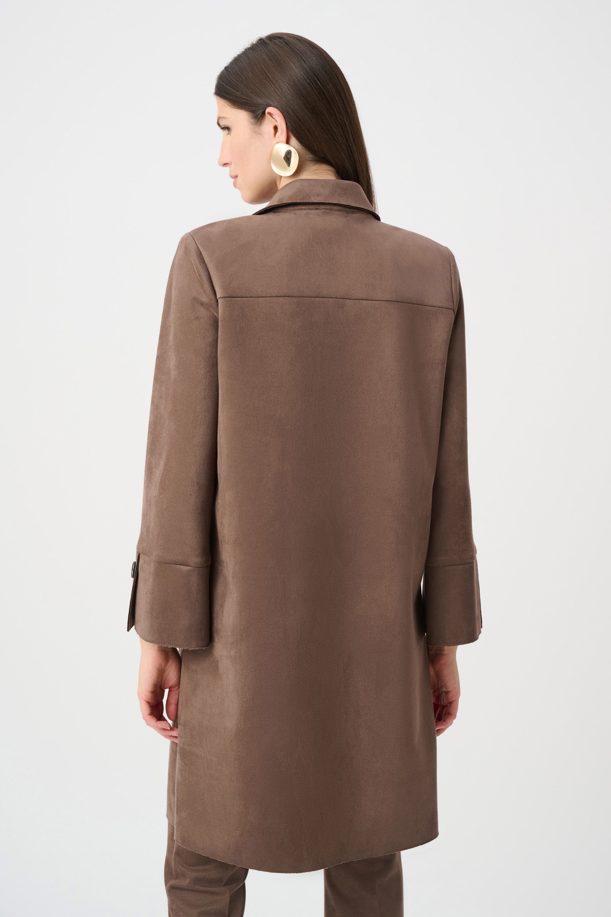 Joseph Ribkoff Suede Coat