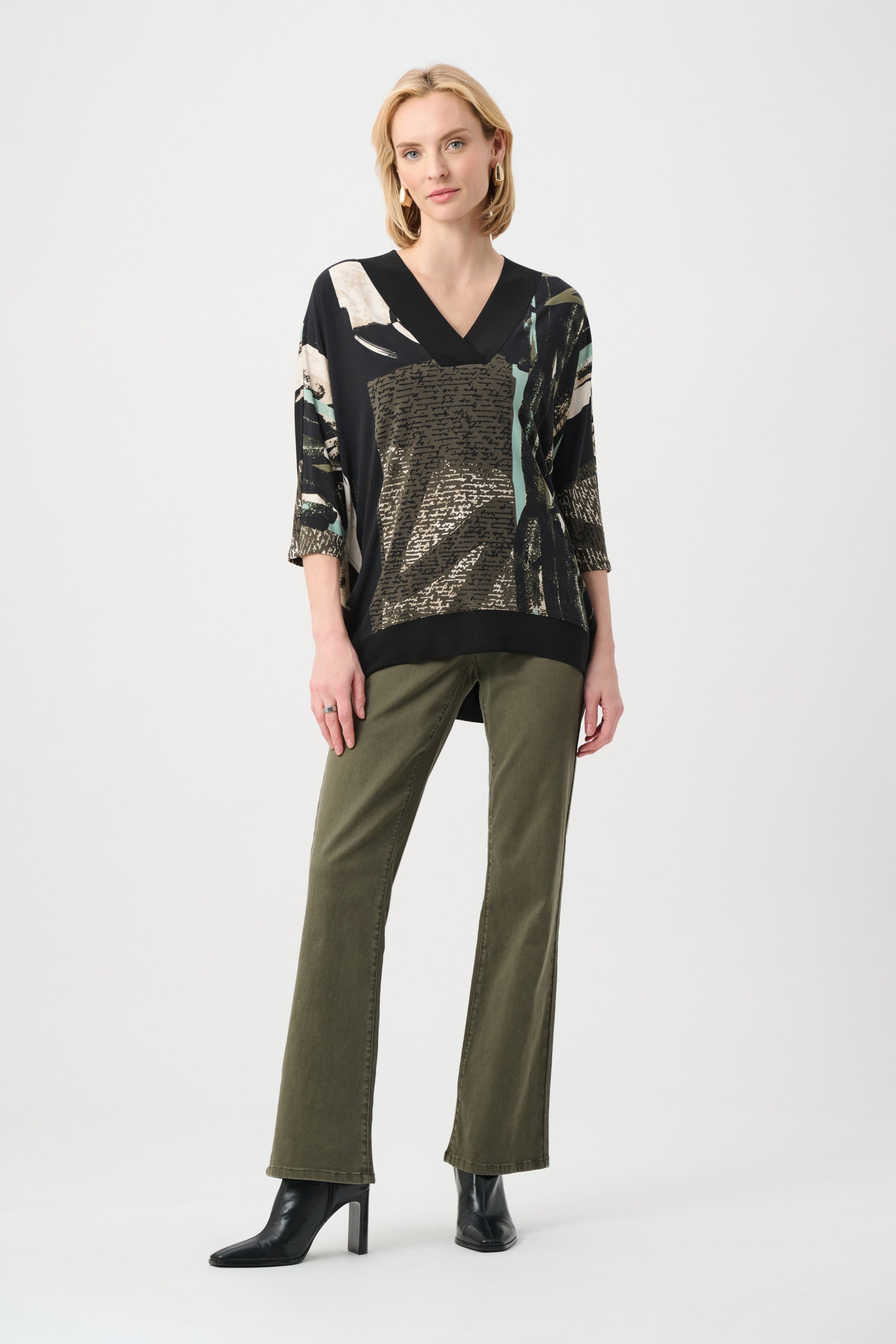 Joseph Ribkoff V-Neck Tunic