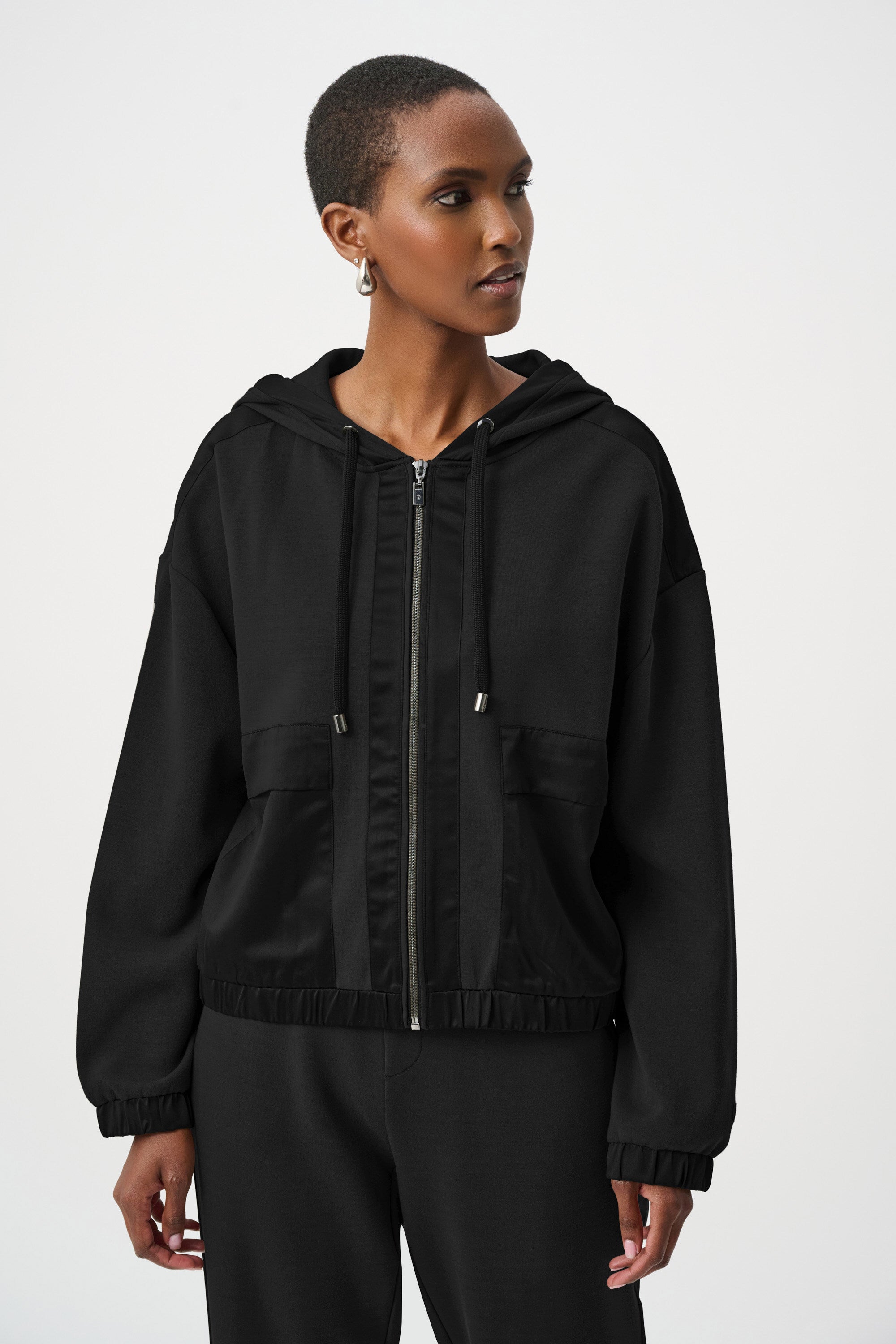 Joseph Ribkoff Scuba Bomber Jacket