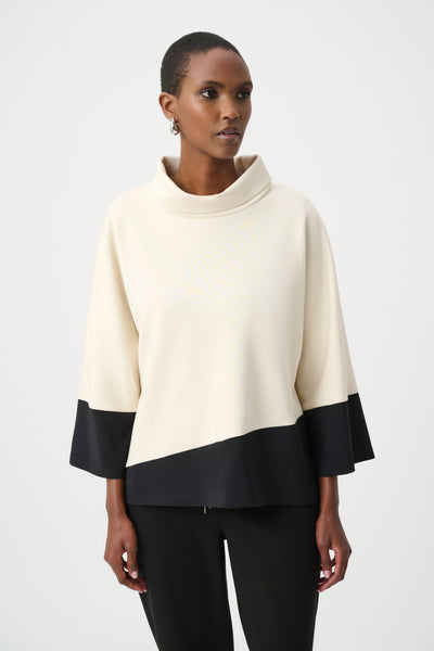 Joseph Ribkoff Scuba Colour Block Top