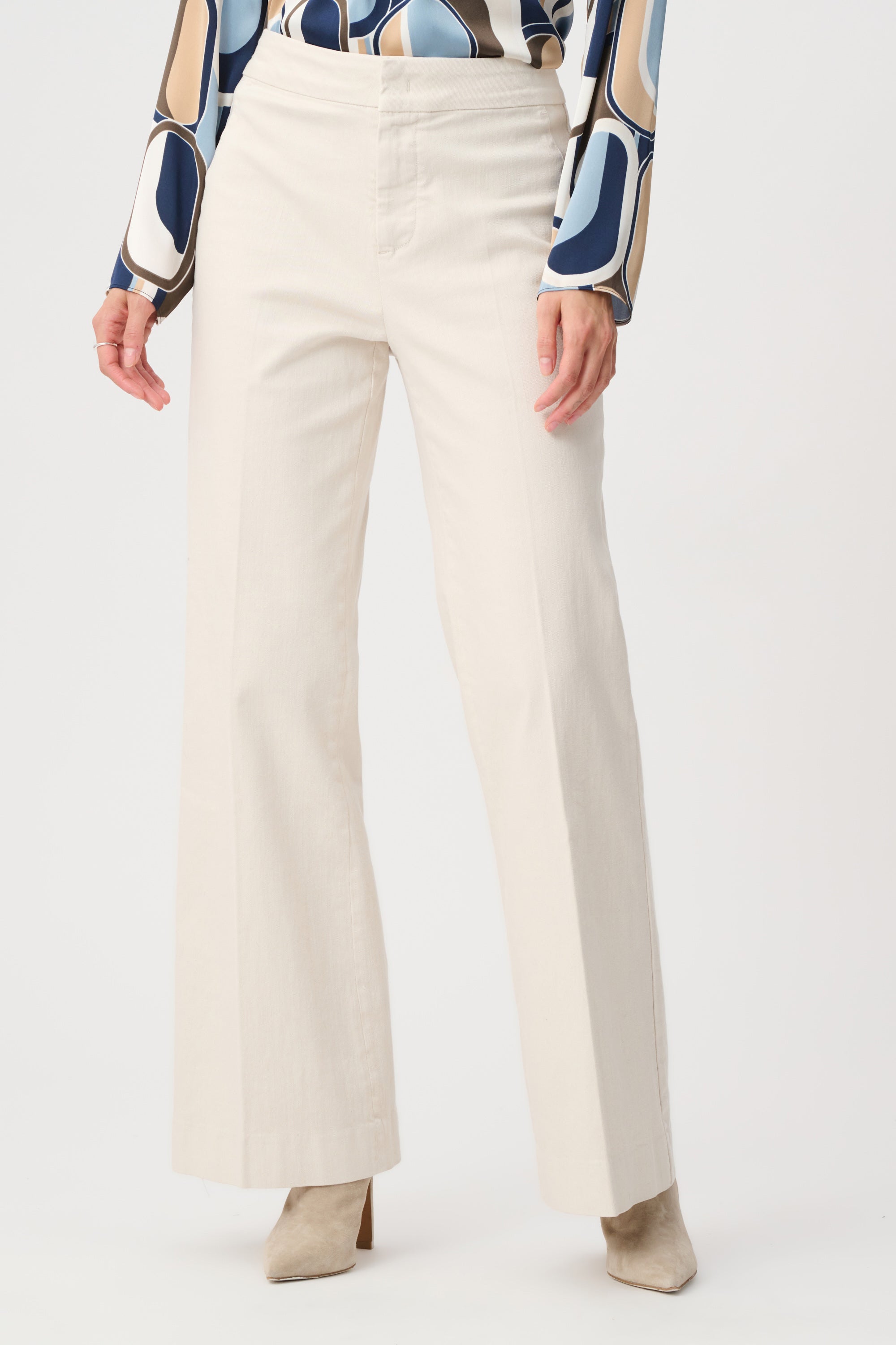 Joseph Ribkoff High Rise Wide Jean