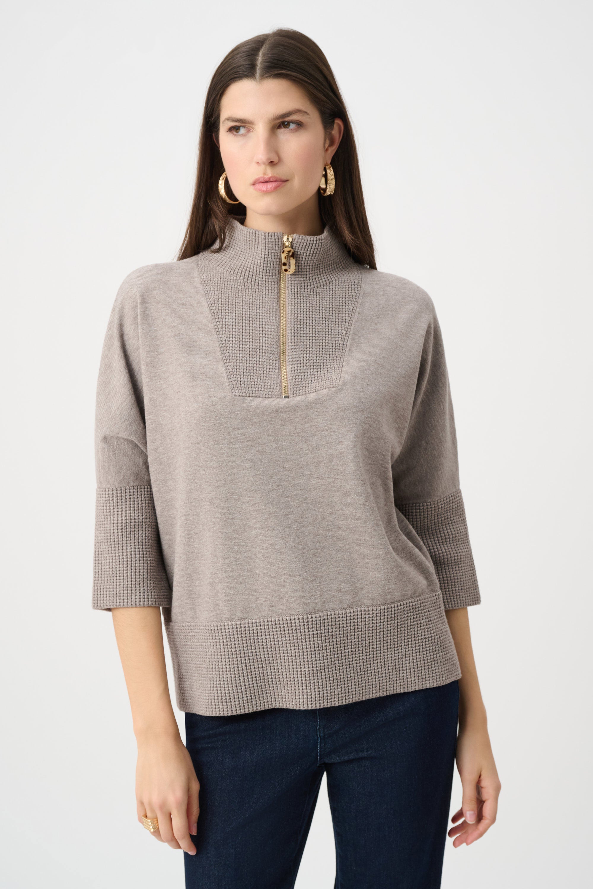 Joseph Ribkoff Funnel Neck Sweater