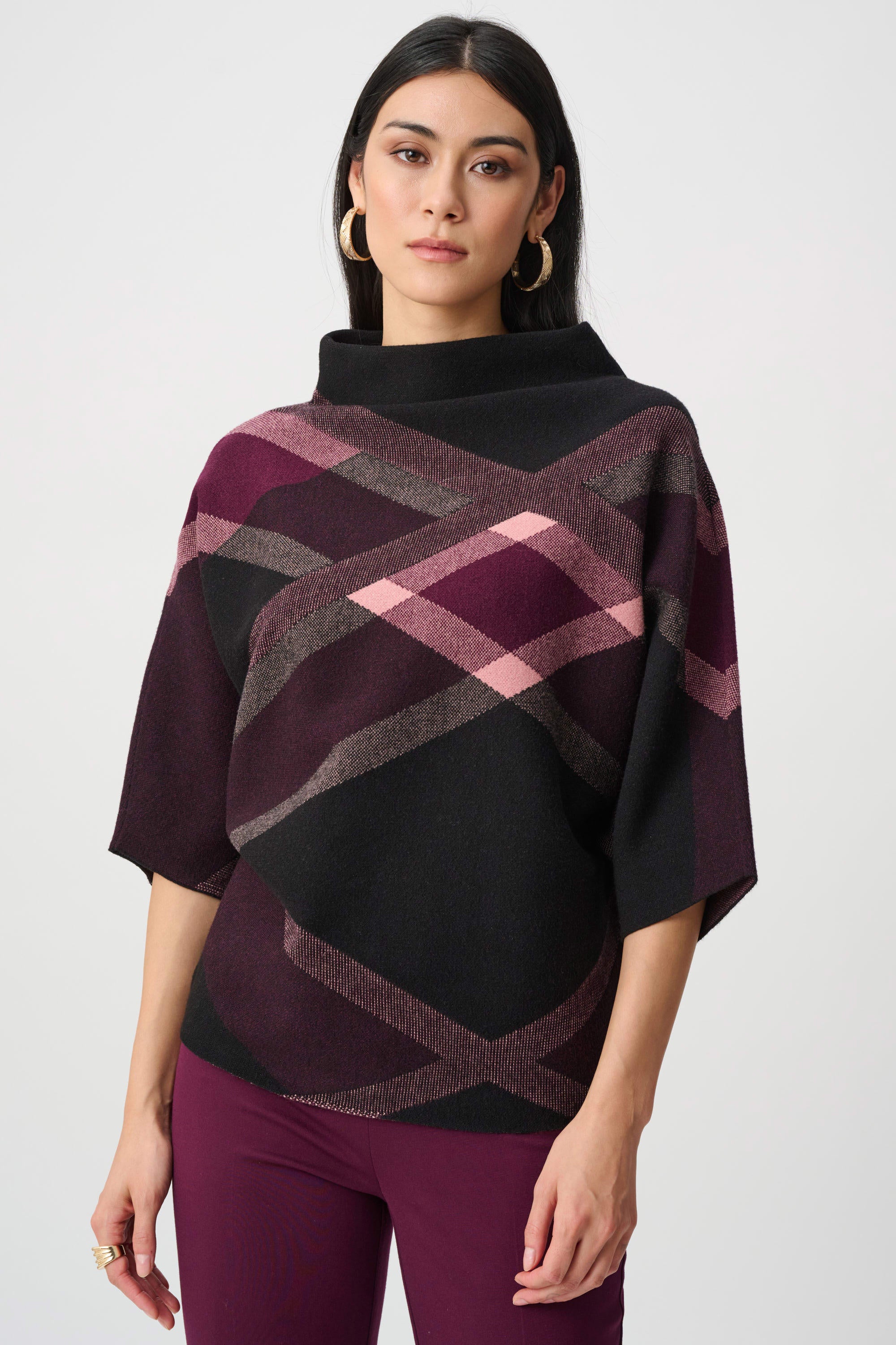 Joseph Ribkoff Mock Sweater