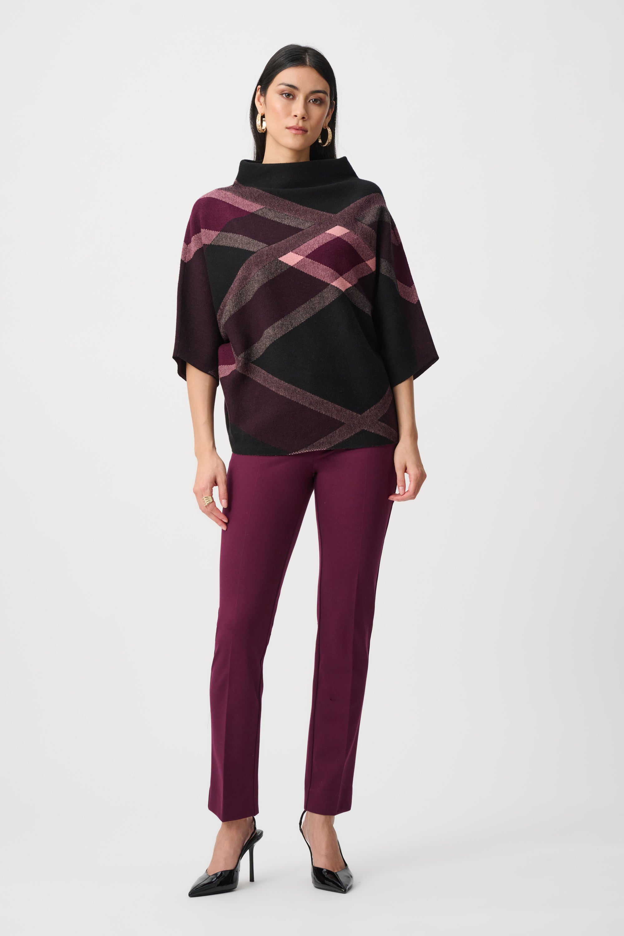 Joseph Ribkoff Mock Sweater