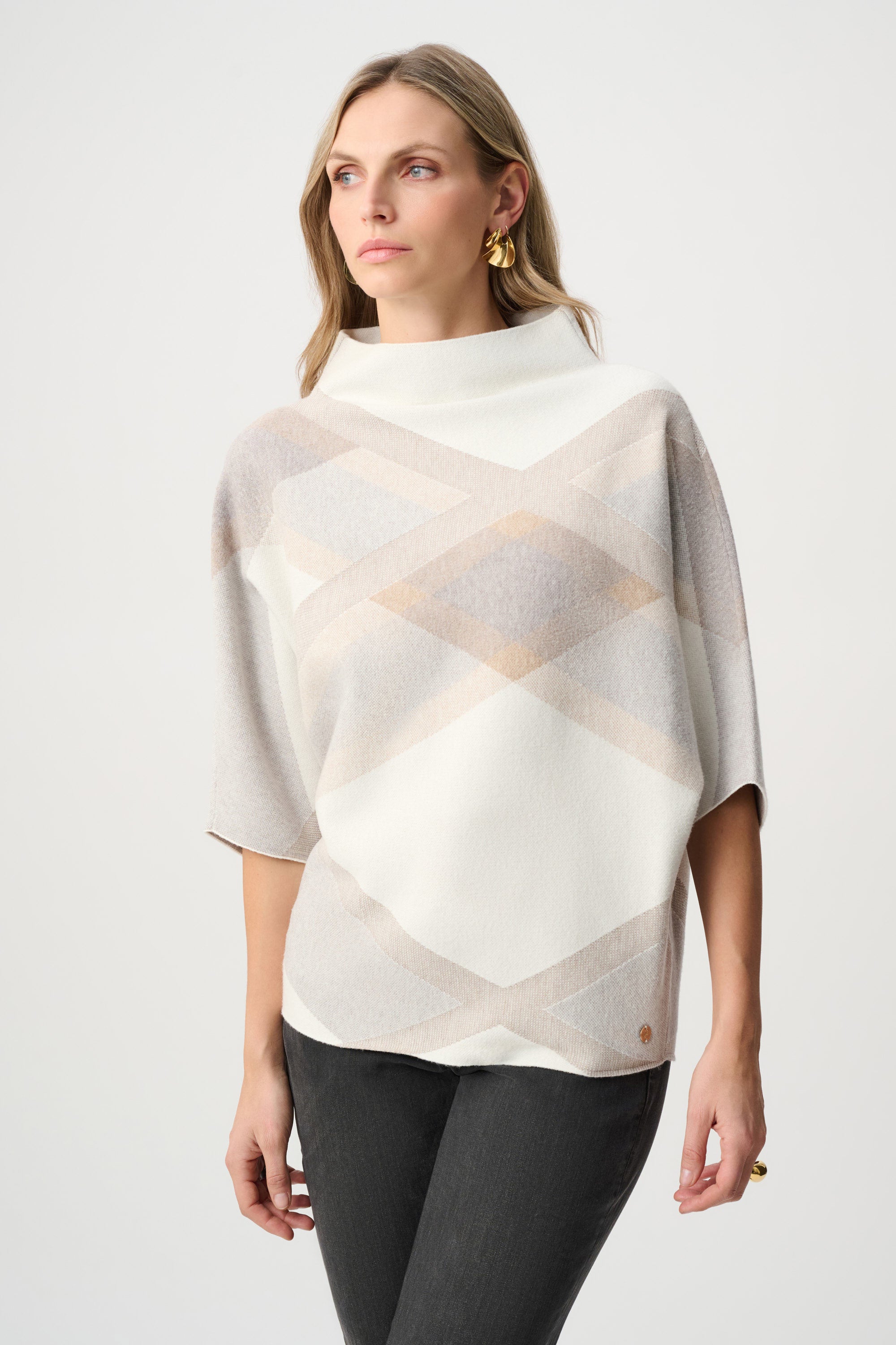 Joseph Ribkoff Mock Sweater