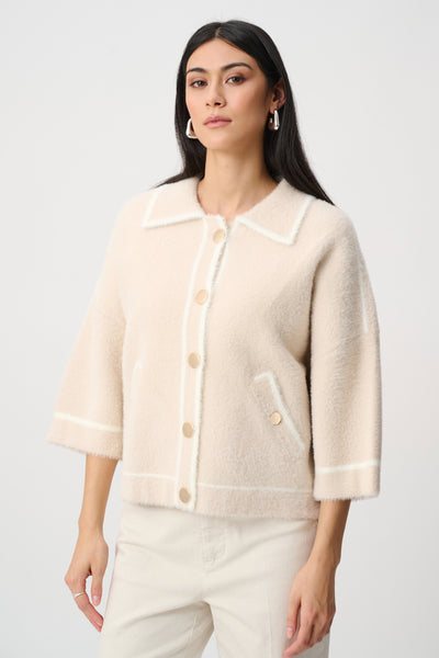 Joseph Ribkoff Boxy Sweater Jacket