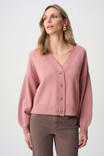 Joseph Ribkoff V-Neck Boxy Cardigan