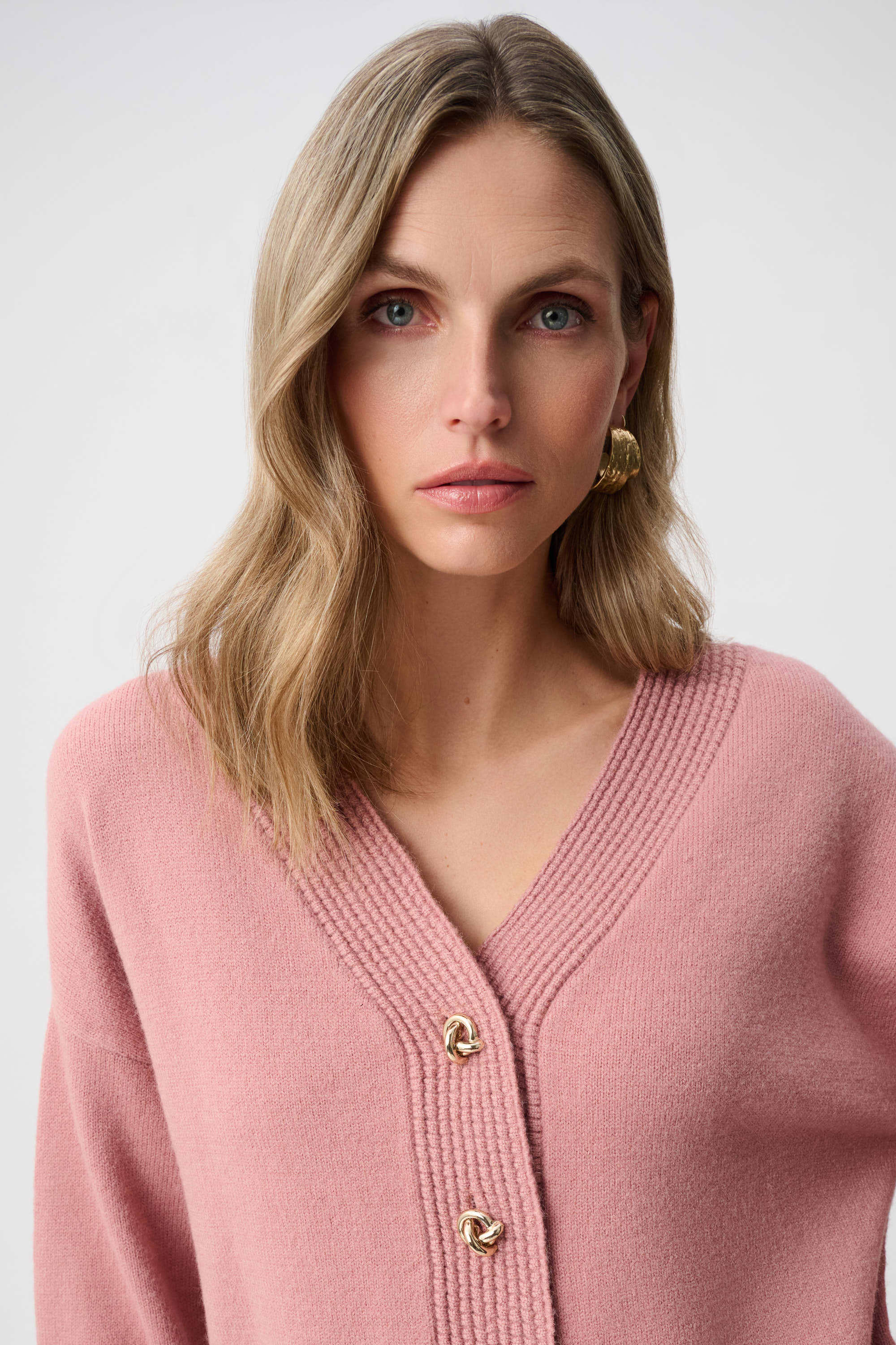 Joseph Ribkoff V-Neck Boxy Cardigan