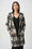 Joseph Ribkoff Plaid Hooded Jacket